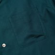 画像4: CALEE/EMBROIDERY "BLATANT LOCALISM" OPEN COLLAR SH（GREEN）［オープンカラーシャツ-24春夏］