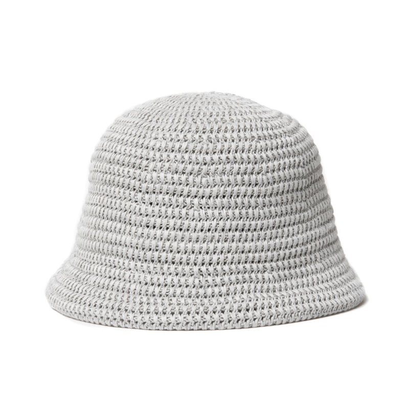 画像1: COOTIE PRODUCTIONS/Knit Crusher Hat（Ash Gray）［クラッシャーハット-24春夏］