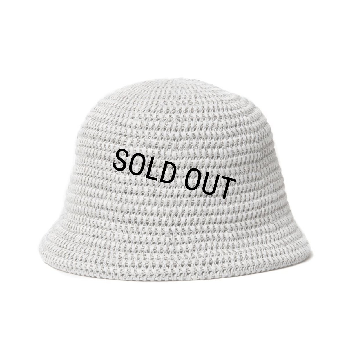 画像1: COOTIE PRODUCTIONS/Knit Crusher Hat（Ash Gray）［クラッシャーハット-24春夏］ (1)