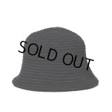 COOTIE PRODUCTIONS/Knit Crusher Hat（Black）［クラッシャーハット-24春夏］