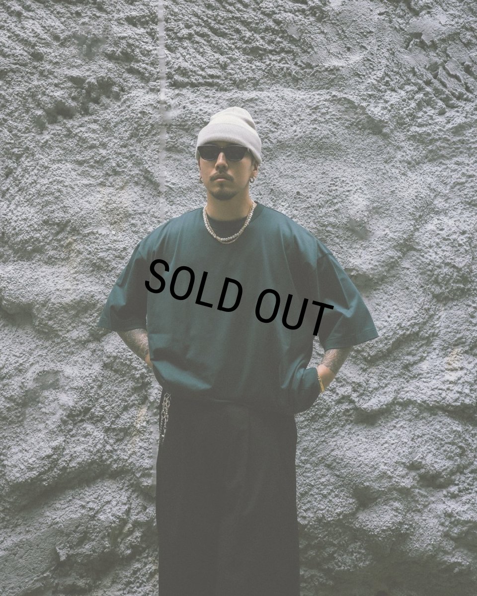 画像3: COOTIE PRODUCTIONS/Supima Oversized S/S Tee（Dark Green）［スーピマオーバーサイズT-24春夏］ (3)