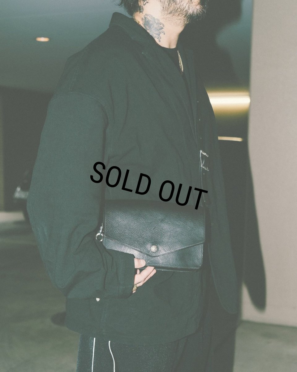 画像7: ANTIDOTE BUYERS CLUB/Leather Wearable Bag（Black） (7)