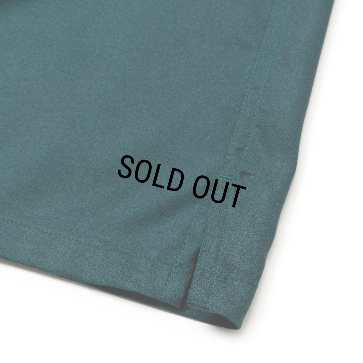 画像6: CALEE/EMBROIDERY "BLATANT LOCALISM" OPEN COLLAR SH（GREEN）［オープンカラーシャツ-24春夏］ (6)