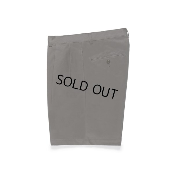画像2: WACKO MARIA/DOUBLE PLEATED CHINO SHORT TROUSERS（GRAY）［ツータックチノショーツ-24春夏］
