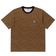 画像1: BlackEyePatch/OG LABEL LEOPARD PATTERNED TEE（MULTI） (1)