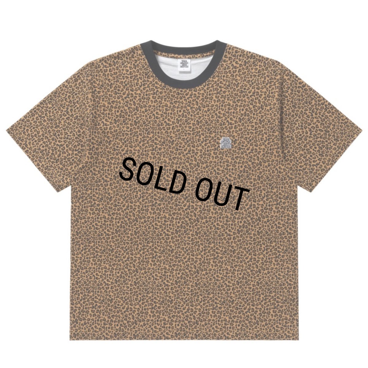 画像1: BlackEyePatch/OG LABEL LEOPARD PATTERNED TEE(MULTI) (1)