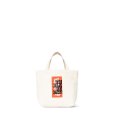 画像1: BlackEyePatch/HWC LABEL TOTE BAG SMALL（OFF WHITE） (1)