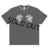 BlackEyePatch/DRAGON KANJI RIBBED TEE（BLACK）
