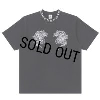 BlackEyePatch/DRAGON KANJI RIBBED TEE（BLACK）