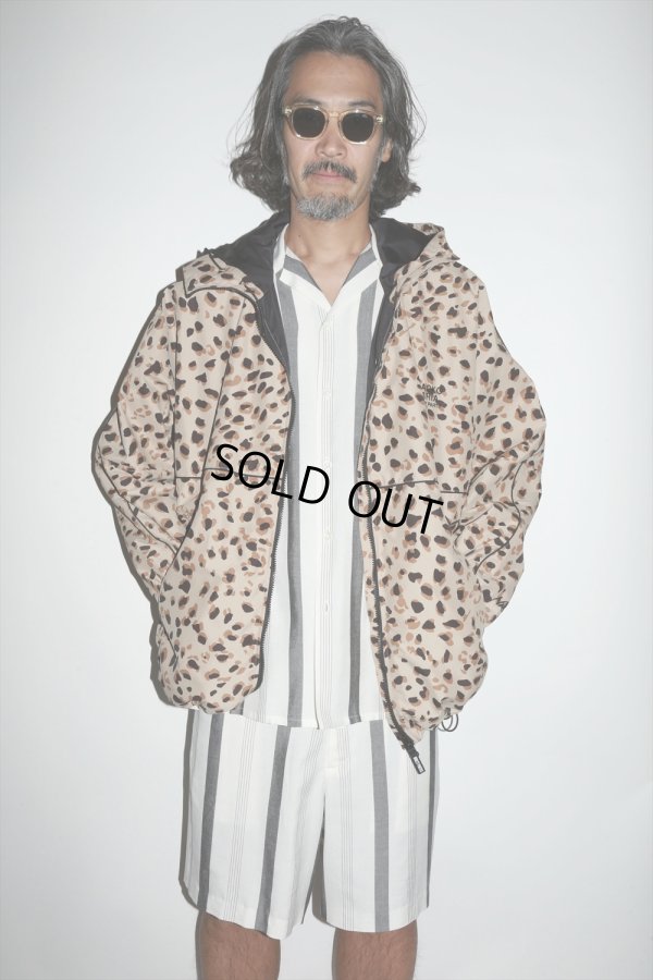 画像2: WACKO MARIA/STRIPED OPEN COLLAR SHIRT（WHITE）［ストライプオープンカラーシャツ-24春夏］