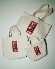 画像3: BlackEyePatch/HWC LABEL TOTE BAG LARGE（OFF WHITE） (3)