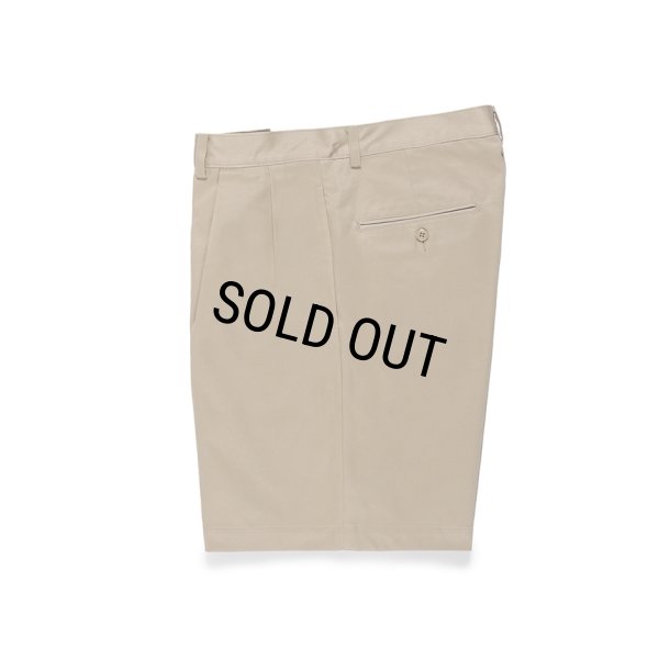 画像2: WACKO MARIA/DOUBLE PLEATED CHINO SHORT TROUSERS（BEIGE）［ツータックチノショーツ-24春夏］