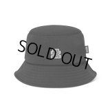 BlackEyePatch/SMALL OG LABEL MESH BUCKET HAT（BLACK）