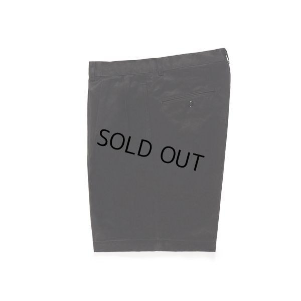 画像2: WACKO MARIA/DOUBLE PLEATED CHINO SHORT TROUSERS（BLACK）［ツータックチノショーツ-24春夏］