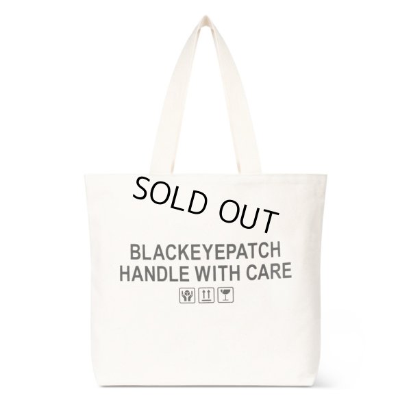 画像2: BlackEyePatch/HWC LABEL TOTE BAG LARGE（OFF WHITE）
