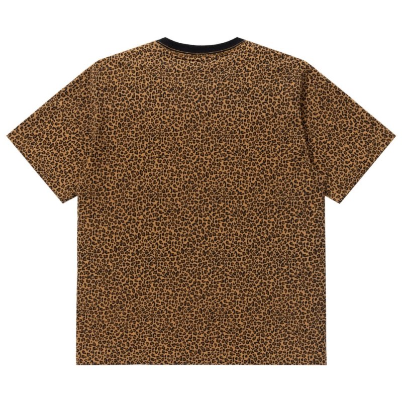 画像2: BlackEyePatch/OG LABEL LEOPARD PATTERNED TEE(MULTI)