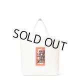 BlackEyePatch/HWC LABEL TOTE BAG MEDIUM（OFF WHITE）
