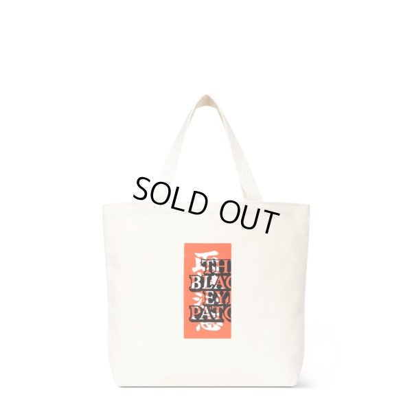 画像1: BlackEyePatch/HWC LABEL TOTE BAG MEDIUM（OFF WHITE）