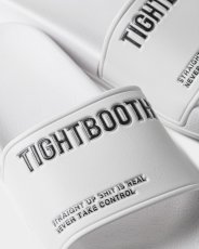 画像7: TIGHTBOOTH/LABEL LOGO SLIDE SANDAL（White）［スライドサンダル-24春夏］ (7)