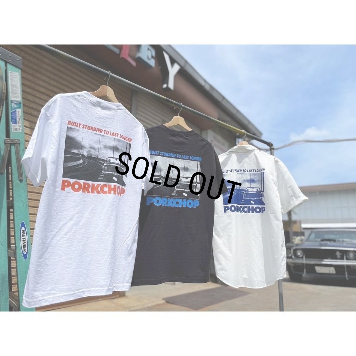 画像8: PORKCHOP/2nd C-10 PHOTO SHIRT（OFF WHITE）［フォトシャツ-24春夏］ (8)