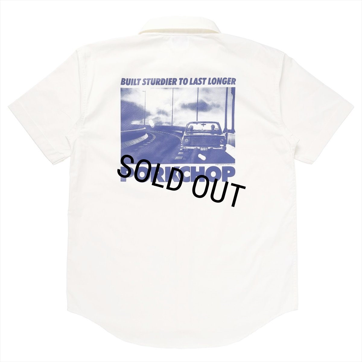 画像1: PORKCHOP/2nd C-10 PHOTO SHIRT（OFF WHITE）［フォトシャツ-24春夏］ (1)