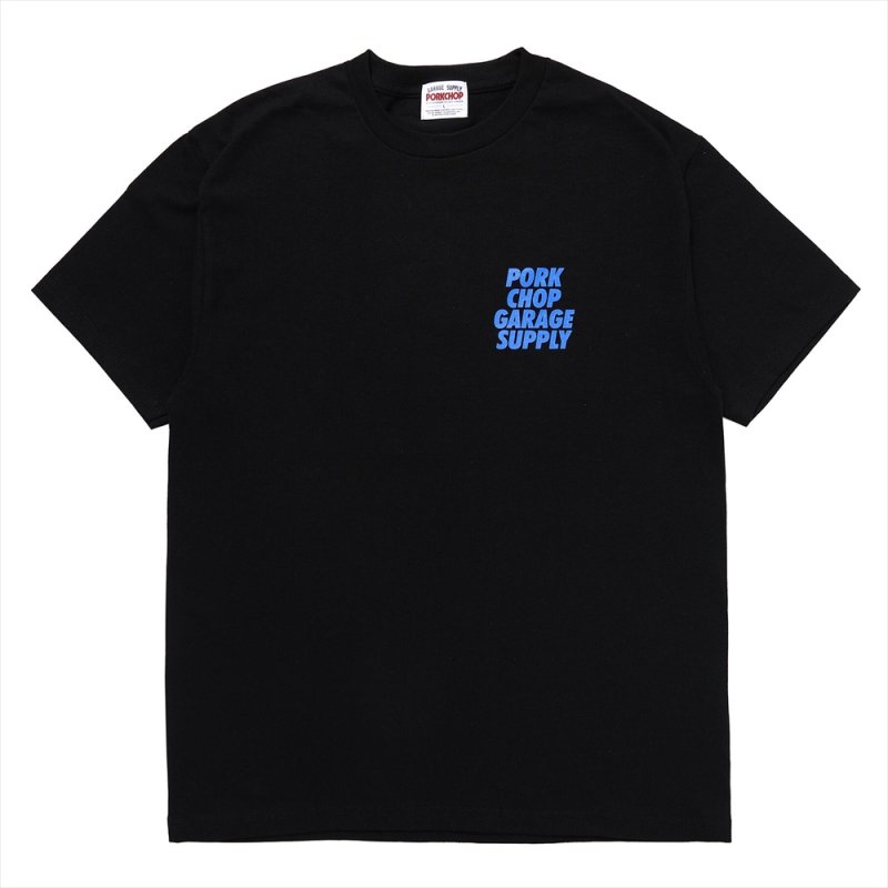 画像1: PORKCHOP/2nd C-10 PHOTO TEE（BLACK）［フォトT-24春夏］