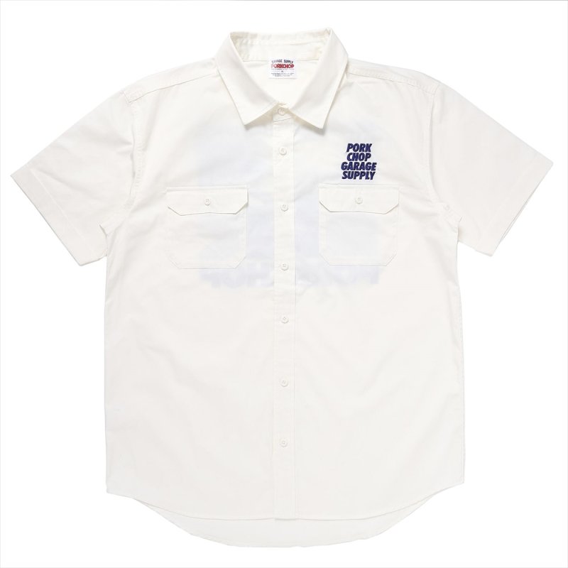 画像1: PORKCHOP/2nd C-10 PHOTO SHIRT（OFF WHITE）［フォトシャツ-24春夏］