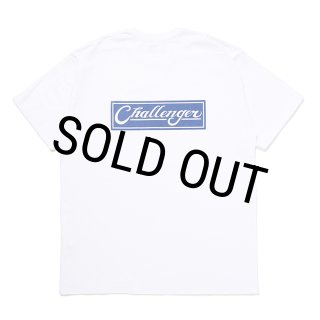 CHALLENGER/BAR LOGO TEE（WHITE）［プリントT-24秋冬］ - JONAS