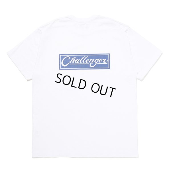 画像1: CHALLENGER/BAR LOGO TEE（WHITE）［プリントT-24秋冬］