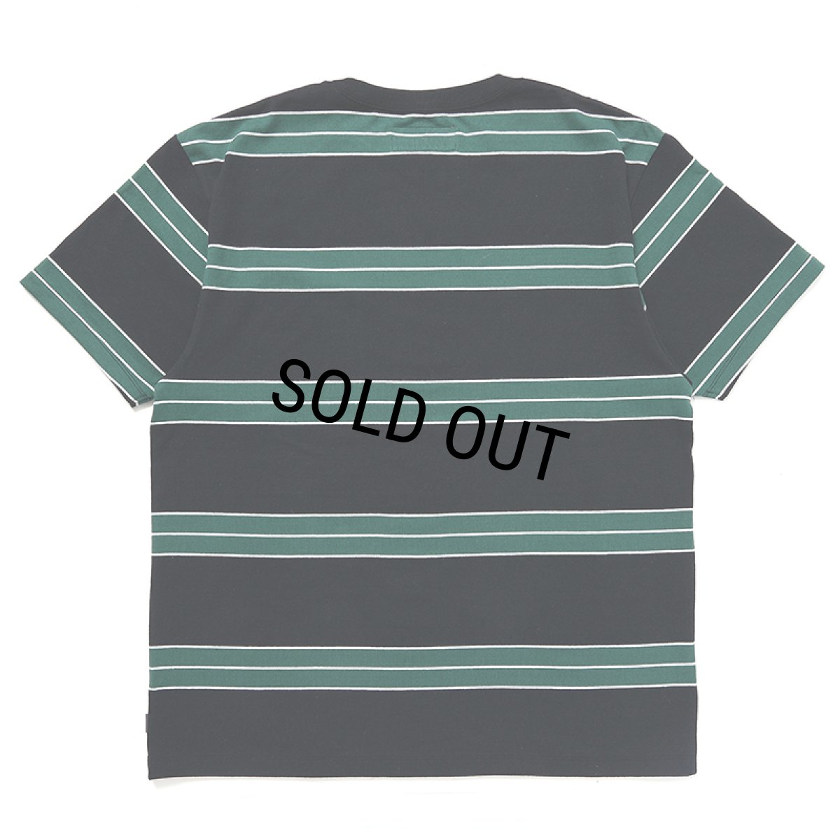 画像2: CHALLENGER/CLASSIC BORDER TEE（BLACK/GREEN）［クラシックボーダーT-24秋冬］ (2)