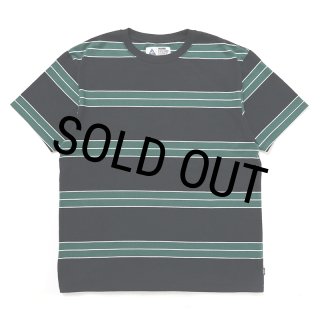 CHALLENGER/CLASSIC BORDER TEE（BLACK/GREEN）［クラシックボーダーT