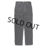 CHALLENGER/SUPERIOR PAINTER WARM PANTS（BLACK）［ペインターウォームパンツ-24秋冬］