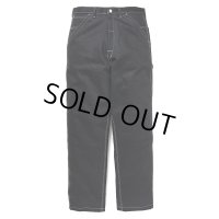 CHALLENGER/SUPERIOR PAINTER WARM PANTS（BLACK）［ペインターウォームパンツ-24秋冬］