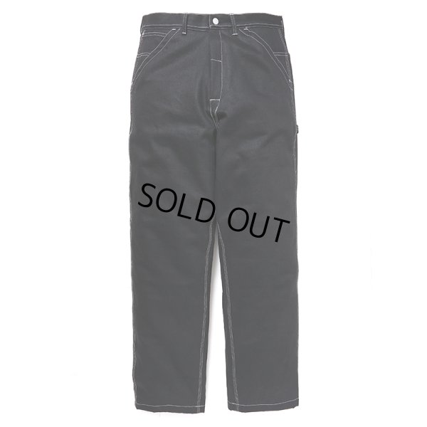 画像1: CHALLENGER/SUPERIOR PAINTER WARM PANTS（BLACK）［ペインターウォームパンツ-24秋冬］