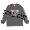 CHALLENGER/L/S SCORPION TEE（BLACK）［プリント長袖T-24秋冬］