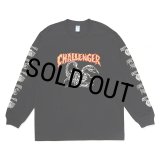 CHALLENGER/L/S SCORPION TEE（BLACK）［プリント長袖T-24秋冬］