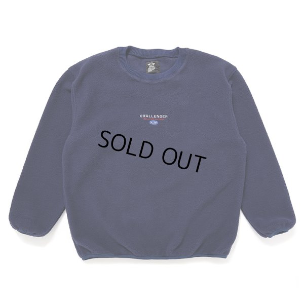 画像1: CHALLENGER/SAILOR C/N FLEECE（NAVY）［セーラークルーネックフリース-24秋冬］
