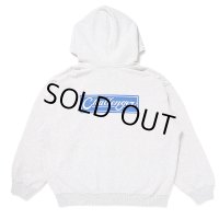 CHALLENGER/BAR LOGO ZIP HOODIE（GRAY）［ジップフーディー-24秋冬］
