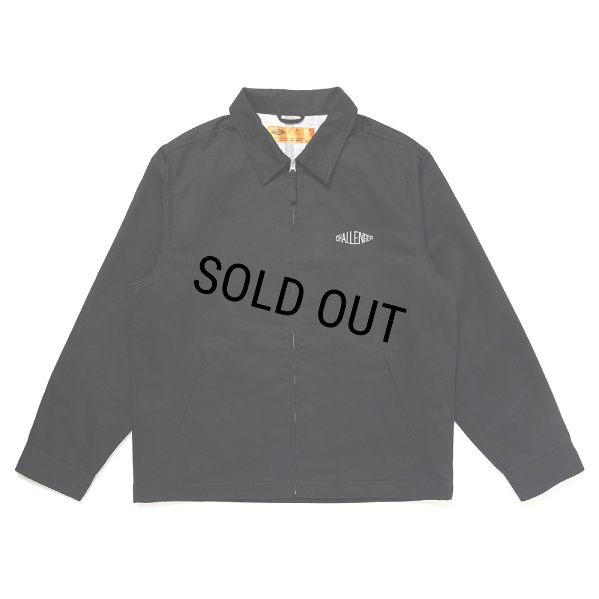 画像1: CHALLENGER/UTILITY WORK JACKET（BLACK）［ユーティリティーワークJKT-24秋冬］ (1)
