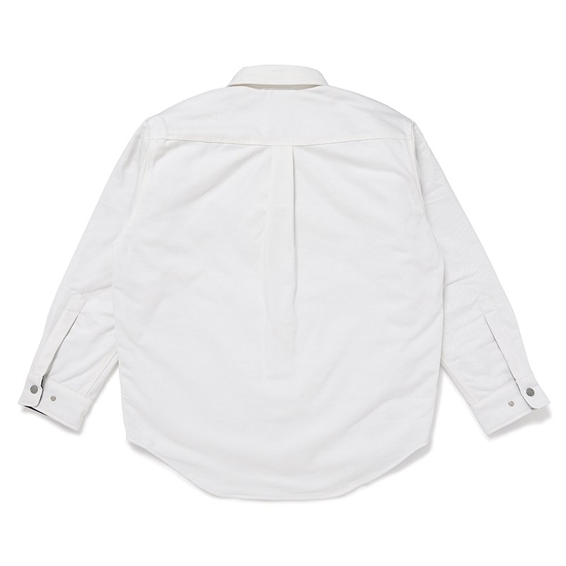 画像2: CHALLENGER/DENIM LINING SHIRT（NATURAL）［デニムライニングシャツ-24秋冬］