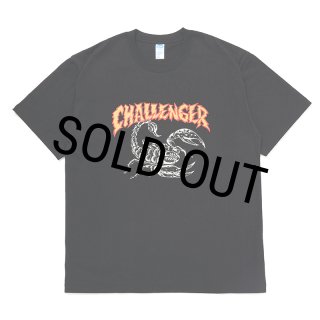 CHALLENGER/SCORPION TEE（BLACK）［プリントT-24秋冬］ - JONAS