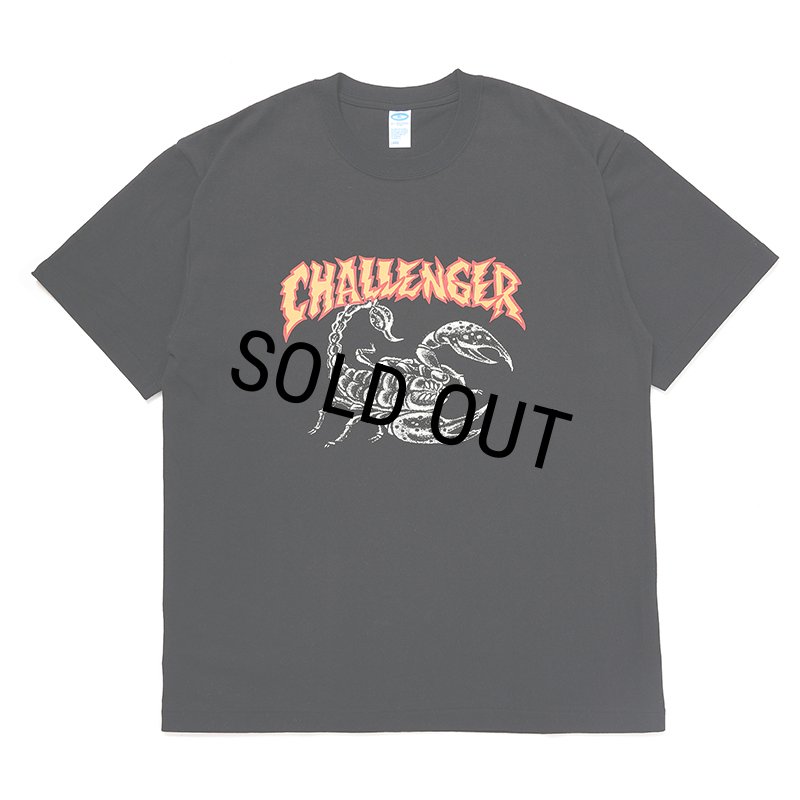 CHALLENGER/SCORPION TEE（BLACK）［プリントT-24秋冬］ - JONAS
