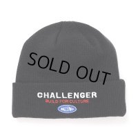 CHALLENGER/SAILOR KNIT CAP（BLACK）［セーラーニットキャップ-24秋冬］