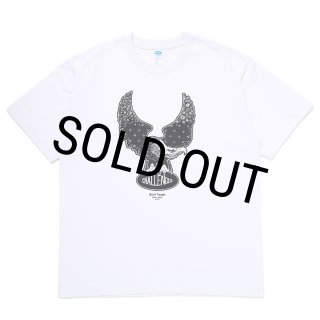 CHALLENGER/OVAL EAGLE TEE（WHITE）［プリントT-24秋冬］ - JONAS