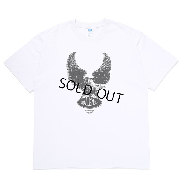 画像1: CHALLENGER/OVAL EAGLE TEE（WHITE）［プリントT-24秋冬］