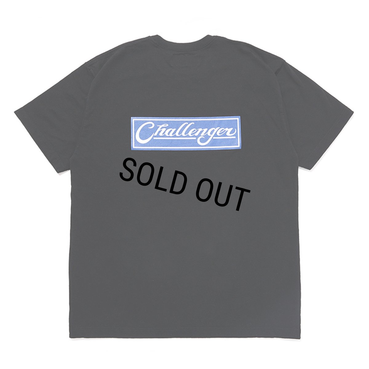 画像1: CHALLENGER/BAR LOGO TEE（BLACK）［プリントT-24秋冬］ (1)