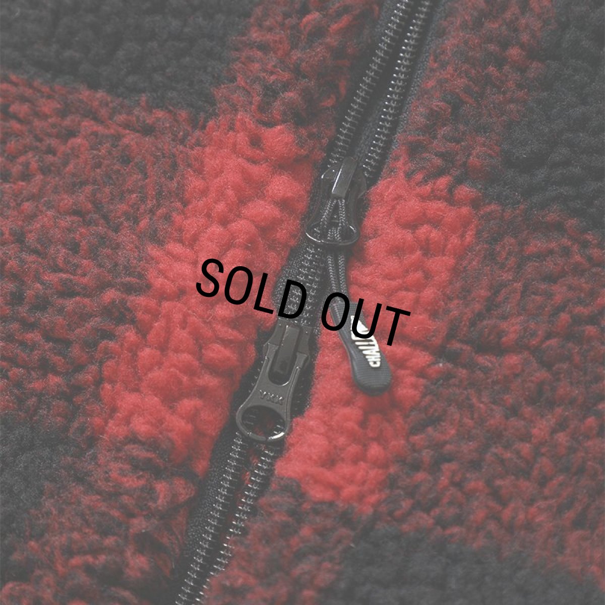 画像4: CHALLENGER/BUFFALO PLAID BOA JACKET（RED）［バッファローチェックボアJKT-24秋冬］ (4)