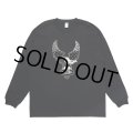 CHALLENGER/L/S OVAL EAGLE TEE（BLACK）［プリント長袖T-24秋冬］