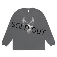 CHALLENGER/L/S OVAL EAGLE TEE（BLACK）［プリント長袖T-24秋冬］