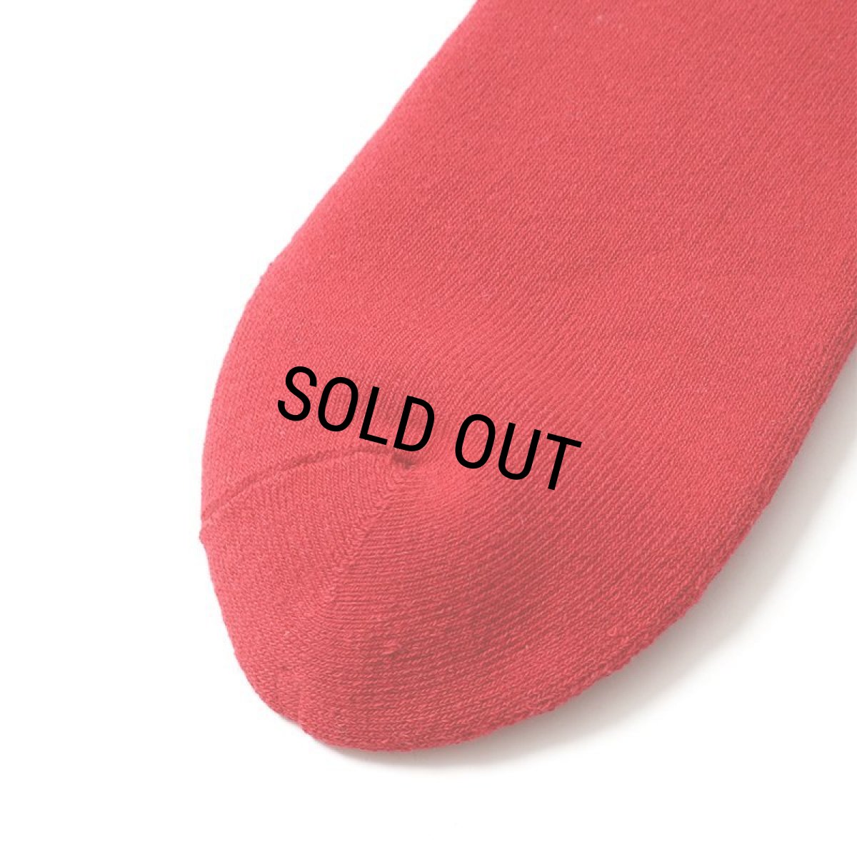 画像4: CHALLENGER/SAILOR SOCKS（RED/BLACK）［セーラーソックス-24秋冬］ (4)